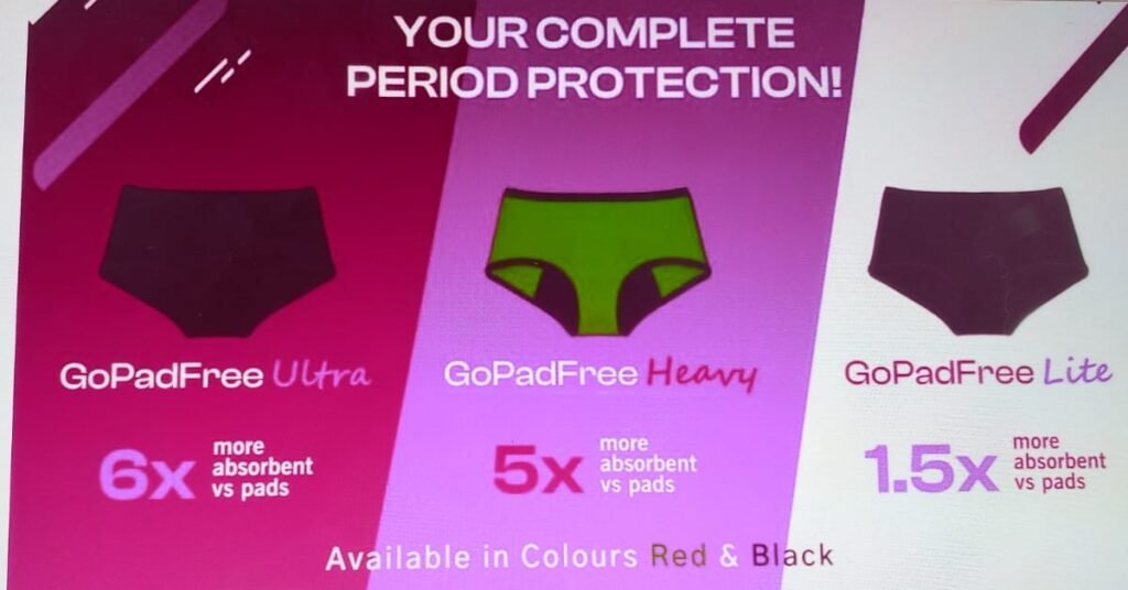 GO PAD FREE PANTY BY HEALTHFAB